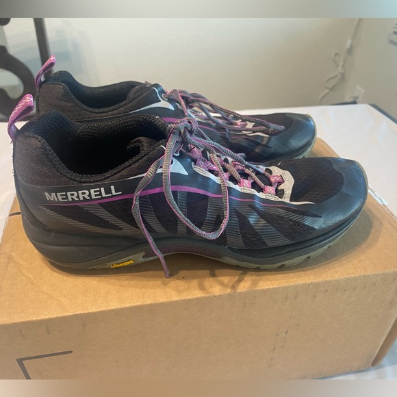Merrell Women Siren Edge Hiking Shoes Black J35750 LowTop Sneakers Size 9 - Picture 3 of 15